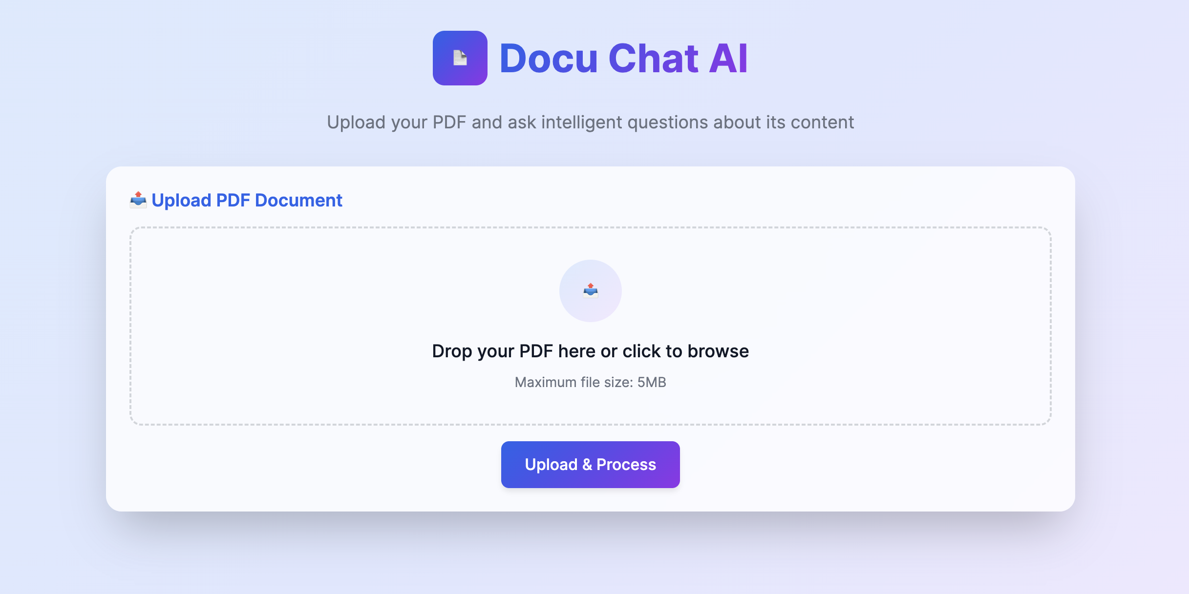Chat With Your PDFs